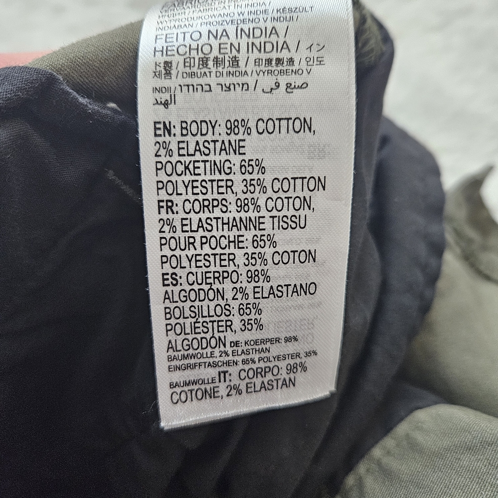 Element Dark Olive Trousers - Picture 4 of 7